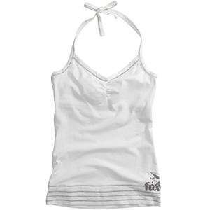  Fox Racing Womens Starlette Halter Top   Large/White 