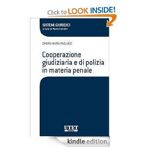Cooperazione giudiziaria e di polizia in materia penale (Italian 