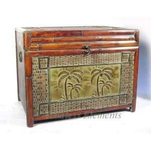   Tree Bamboo Cane Design Storage Chests Trunk Decor: Home & Kitchen