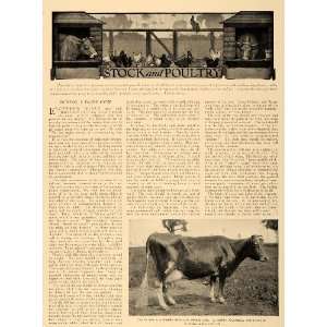  1907 Article Purchasing Dairy Cow Auld Sando Korsmeyer 