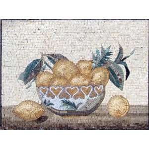   : 24x32 Kitchen Backsplash Lemon Marble Mosaic Stone: Home & Kitchen