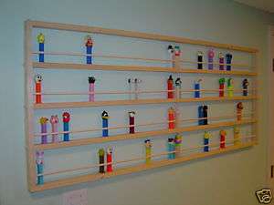 GIANT LONG PEZ DISPLAY CASE (Holds 196 dispensers)  