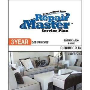  Repair Master 3 Yr Date of Purchase Furniture Plan   Under 