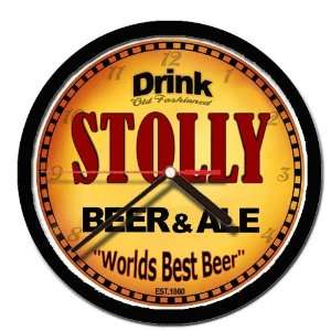  STOLLY beer and ale cerveza wall clock: Everything Else