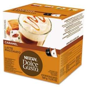  Dolce Gusto Coffee Capsules, Caramel Latte Macchiato, 1.93 