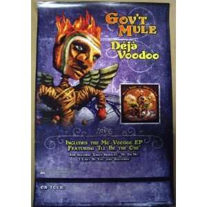  Govt Mule Original CD Promo Poster Deja Voodoo 2005