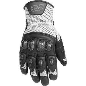  Yoshimura SCS Mesh Gloves   Small/Silver/Black: Automotive