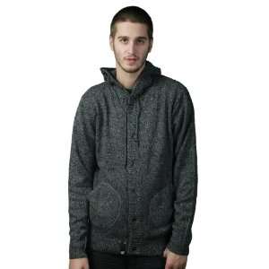  LRG Revitalist Hooded Cardigan Sweater: Sports & Outdoors