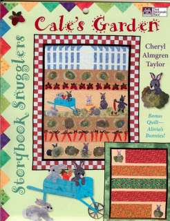 CALES GARDEN STORYBOOK SNUGGLERS QUILT PATTERNS  