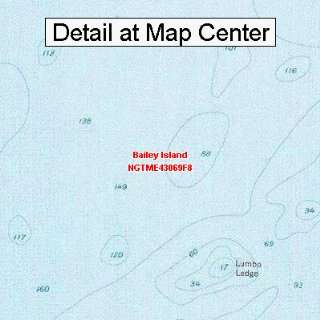   Map   Bailey Island, Maine (Folded/Waterproof): Sports & Outdoors