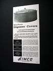 Eimco Process Digester Covers sewage 1963 print Ad
