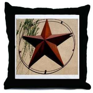  Texas Star Western Throw Pillow by 