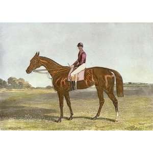  Sefton Etching , Horse Racing Steeple Chasing Engraving 