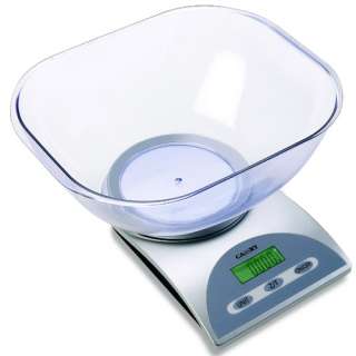 Camry 5kg/11lb Digital Food Kitchen Scale with Removable Plastic Bowl