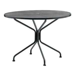   190229 40 Round Mesh Top Umbrella Outdoor Dining Table: Home & Kitchen