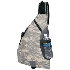   Backpack By Extreme Pak&trade 600D Poly Digital Camo Sling Backpack