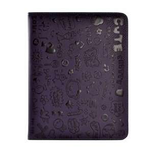 Case Star ® Cute witch series Purple case for Apple iPad 3+Case Star 