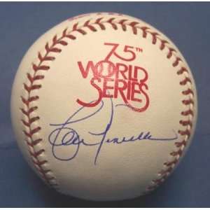  Lou Piniella Autographed Baseball