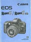 Canon EOS Rebel G, Rebel G QD Camera Instruction Manual Original
