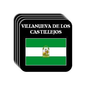   DE LOS CASTILLEJOS Set of 4 Mini Mousepad Coasters 