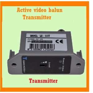  utp cat5 single channel active video balun transmitter