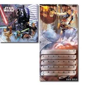  Star Wars Saga 2010 Wall Calendar: Office Products