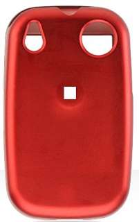 NEW RUBBERIZED RED COVER CASE FOR SPRINT PALM PRE PHONE  