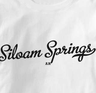 Siloam Springs Arkansas AR METRO Souvenir T Shirt XL  
