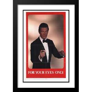 For Your Eyes Only 20x26 Framed and Double Matted Movie Poster   Style 