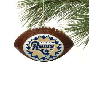  St. Louis Rams Mini Replica Football Ornament: Sports 