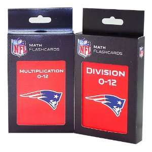   Patriots Multiplication and Division Flash Cards