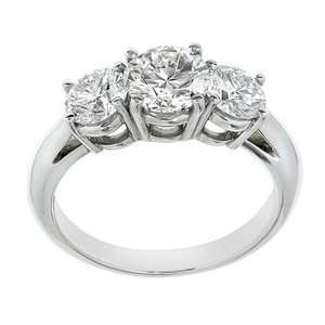   Gold 3 Stone Diamond Ring (0.26 ct.tw.): Evyatar Rabbani: Jewelry