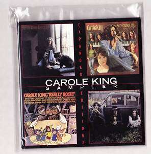 CAROLE KING CD SAMPLER Promo  