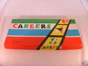 Vintage Careers board game by Parker Brothers 1958  