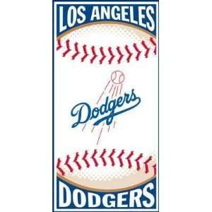 Los Angeles Dodgers Centerfield 30x60 Beach Towel  Sports 