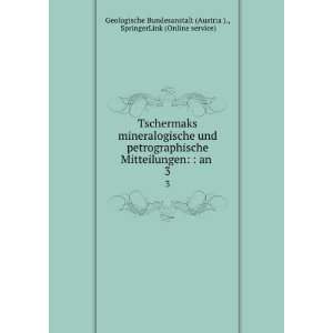   SpringerLink (Online service) Geologische Bundesanstalt (Austria