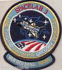 NASA STS 51B (SPACELAB 3) FULL SIZE PATCH