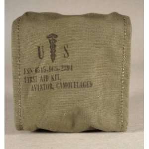   US Army Aviators First Aid Kit 1959 Army Surplus 