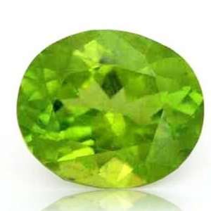  Peridot Oval Green Facet 5.14 ct Natural Gemstone Jewelry