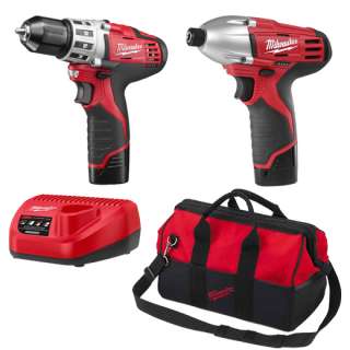 Milwaukee 2494 22 M12™ Drill/Driver and Impact Driver  