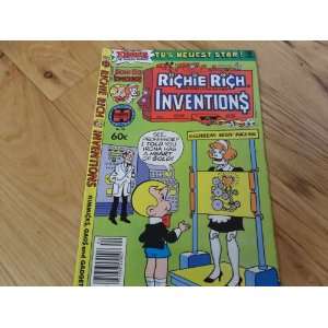  1982 Richie Rich Inventions Collectible Comic Book 