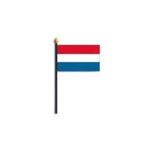    Netherlands   4 x 6 World Stick Flag: Patio, Lawn & Garden