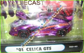 2001 01 TOYOTA CELICA GTS MUSCLE MACHINES IMPORT TUNER DIECAST 