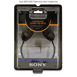 D36 Sony MDR G45LP Behind Neck Style Headphone for iPod 027242720756 