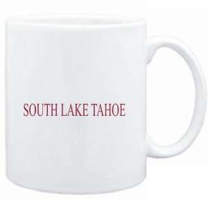  Mug White  South Lake Tahoe  Usa Cities: Sports 