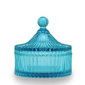  Sorelle Blue Tent Top Candy Dish