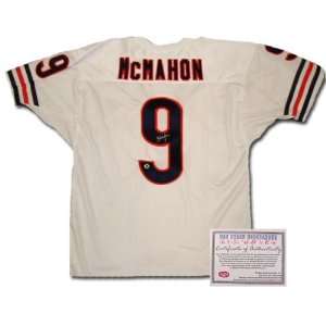   Signed Authentic Style Chicago Bears White Jersey