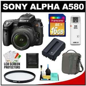  Sony Alpha DSLR A580 16.2 MP Digital SLR Camera & 18 55mm 