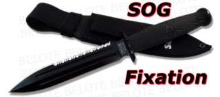 SOG Fixation Dagger w/ Nylon Sheath FX10 N *NEW*  