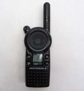   MOTOROLA CLS1110 CLS 1110 UHF 1 CHANNEL 5 MILE TWO 2 WAY RADIO PARTS